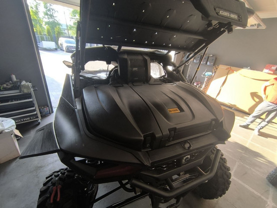 Кофр задний двойной для BRP Can-Am Maverick R 2024+_4