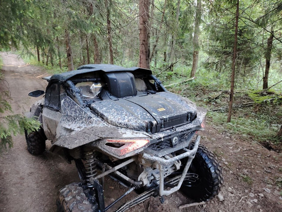 Кофр задний двойной для BRP Can-Am Maverick R 2024+_7