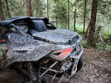 Кофр задний двойной для BRP Can-Am Maverick R 2024+_thumb_5