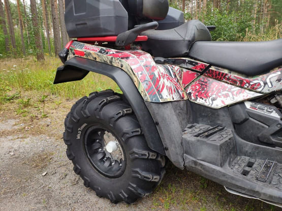 Расширители арок Storm для BRP Can-Am Outlander G1 / G1 Max 500/650/800 (арт. MP 0302)_2