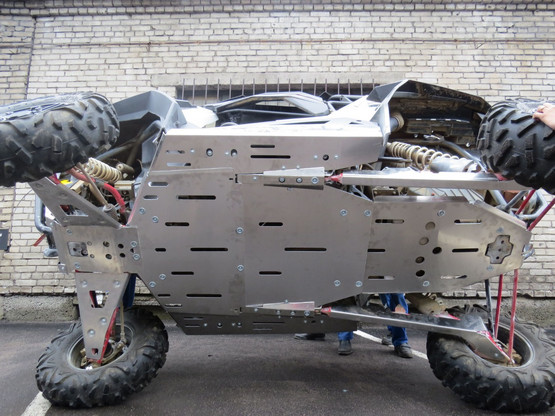 Защита задних рычагов Storm для Polaris RZR 1000 2013-15 RZR XP Turbo 2016-18 (арт. 3122)_1