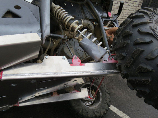 Защита задних рычагов Storm для Polaris RZR 1000 2013-15 RZR XP Turbo 2016-18 (арт. 3122)_3
