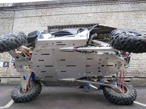 Защита днища Storm для Polaris RZR 1000 2013-15 (арт. 3120)_1