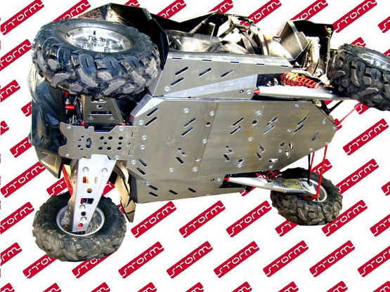 Защита днища Storm для Polaris RZR 900 XP, 2011-14 (арт. 2238)_1