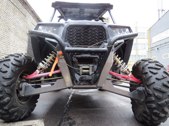 Защита передних рычагов Storm для Polaris RZR 1000 2013-15 RZR XP Turbo 2016-18 (арт. 3121)_3