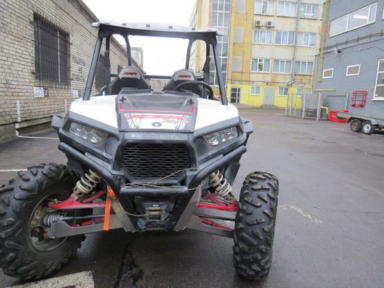 Защита передних рычагов Storm для Polaris RZR 1000 2013-15 RZR XP Turbo 2016-18 (арт. 3121)_4