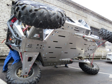 Защита передних рычагов Storm для Polaris RZR 1000 2013-15 RZR XP Turbo 2016-18 (арт. 3121)_thumb_1