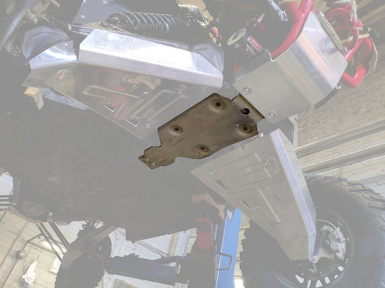 Защита переднего редуктора Storm для Can-Am (BRP) Maverick X3 (арт. 4354)_1
