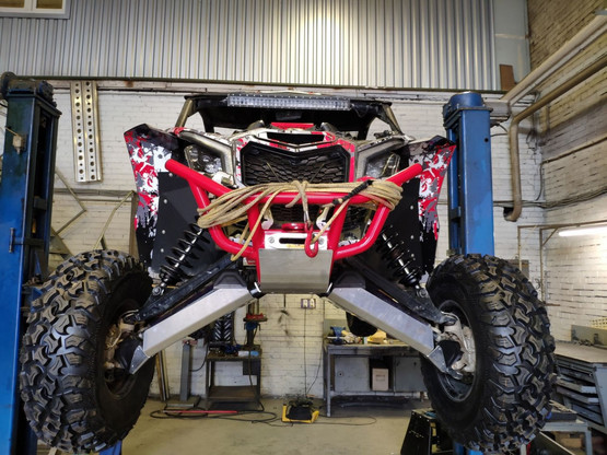 Защита переднего редуктора Storm для Can-Am (BRP) Maverick X3 (арт. 4354)_2