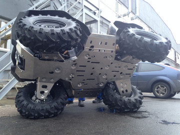Защита порогов Storm для Grizzly 700 2016 Grizzly 700 2016- Grizzly 550/700 Kodiak Yamaha (арт. 1551)_thumb_2