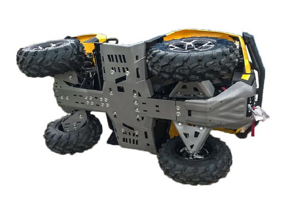 Комплект алюминиевой защиты днища Can-Am Outlander G2 — RIVAL 444.7212.4_0