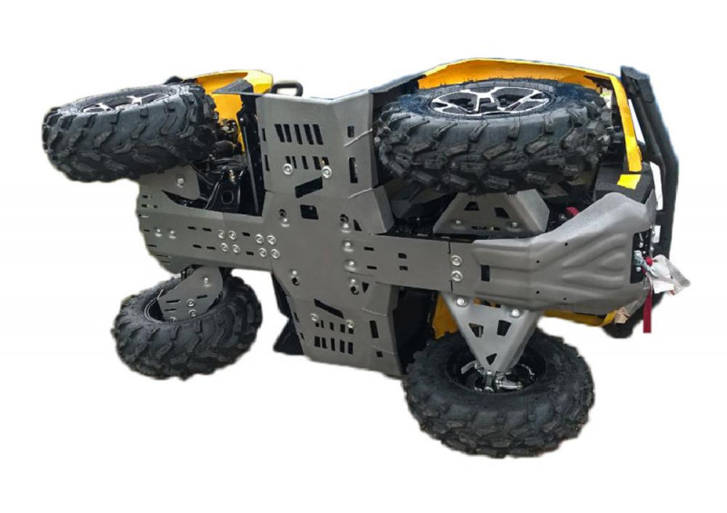 Комплект алюминиевой защиты днища Can-Am Outlander G2 — RIVAL 444.7212.4_thumb_0
