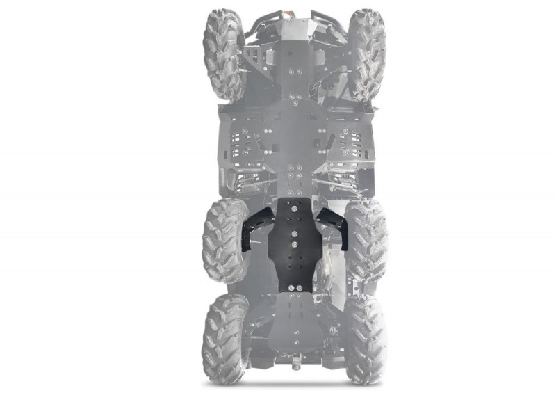 Пластиковая защита центральной вставки и средних рычагов Can-Am Outlander 6×6 — RIVAL K.7628.1_thumb_0